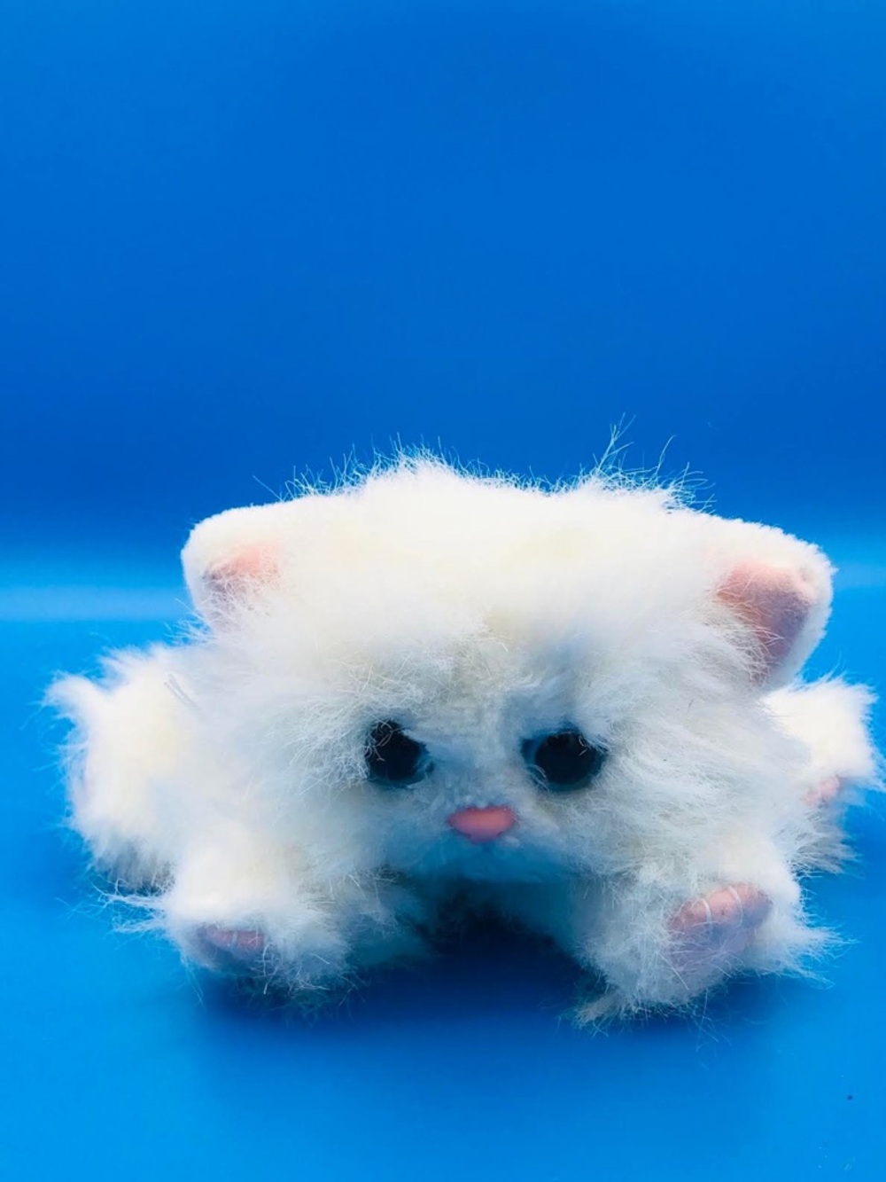 Vintage 1992 Tyco Baby Kitty Kitty Kitten - Rare "Snowball" purring cat